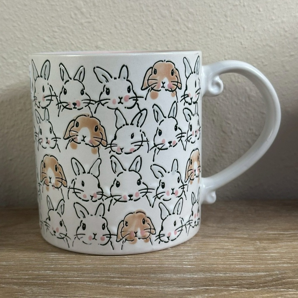 New Spectrum Designz “Buster Bunny Head Repeat” Ceramic Coffee Tea Mug 21 OZ